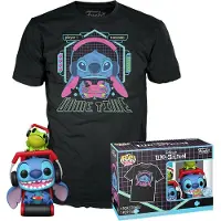 Funko POP! Pop! & Tee - Disney: Lilo & Stitch - Stitch with Frog Special edition exclusive - Size XL