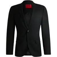 HUGO Extra Slim-Fit Jacke aus elastischem Woll-Mix