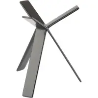 Multi Buffetstander STAR 18 cm Gummibelagt Metal Sort,1 stk
