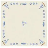 Duni Dug Stikdug Dunisilk+ 84x84 cm Tide,5 pk x 20 stk/krt