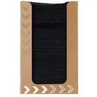 Duni Serviet Bio Dunisoft L20xB20cm sort i pap-dispenser,12 pk x 100 stk/krt