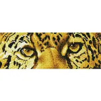Diamond Dotz Diamond Painting Set Leopard Spy - kreatives Bastelset