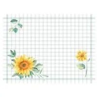 Dunicel Daekkeserviet 30x40 cm Sunflower Day,5 pk x 100 stk/krt