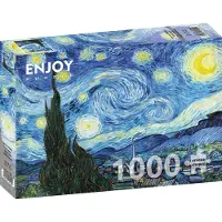 Enjoy Puzzle ENJOY-1104 - Vincent Van Gogh: Sternennacht, Puzzle, 1000 Teile