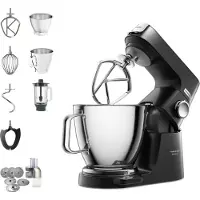 Kenwood Küchenmaschine Titanium Chef Baker XL KVL85.004BK, m. Zub. Gratis Wert UVP 319,-" Gratis: Mixaufsatz KAH359GL+Schnitzelwerk AT340