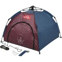 Zolux Hundezelt 79x77x62 cm, leicht transportierbar, für Hunde bis 25 kg