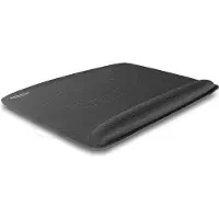 DeLOCK 12601, Schwarz, Monochromatisch, Gummi, Handgelenkauflage, Anti-Rutsch-Basis