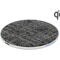 DeLOCK 65919, Drinnen, USB, 9 V, Kabelloses Aufladen, 1 m, Schwarz, Grau