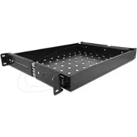 DeLOCK 19 Zoll Ausziehbare Schublade 1 HE, schwarz
