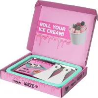 Stoneline by Mr. Ice Cream Rolls Maker Eisplatte für Hausgemachte Eiscreme Speiseeis | Mint
