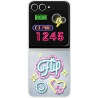 Samsung Original Galaxy Z Flip 6 / Flip 7 FE Hülle - Kunststoff - Backcover/Hard Case - Transparent