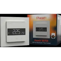 Heatit WiFi6 WLAN-Thermostat Weiß RAL 9003