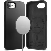 Ringke - Silicone Magnetic MagSafe - iPhone 16e - Black