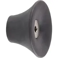 WAGNER System design yourself Garderobenhaken TULIP GH 0302 mit 1 Haken schwarz, 1 St.