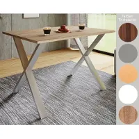 VCM Premium Holz Esstisch | H. 76 x B. 80 x T. 80 cm | Küchentisch Speisetisch Tisch Xona X
