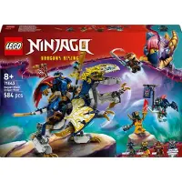 LEGO NINJAGO 71843 Rogue a robotický draí jezdec
