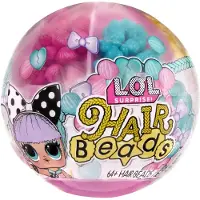 L.O.L. Surprise! Hair Beads Tots Asst, Mini-Puppe, Weiblich, 4 Jahr(e), Gemischte Farben