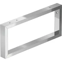 Duravit Konsolenträger-Handtuchhalter, 40x455mm, montierbar unter Konsole 480mm tief, chrom, UV991700000