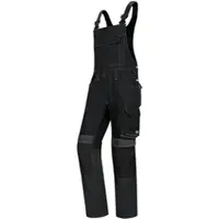 Bp Latzhose 1802 720 schwarz, Größe 54s - schwarz - 54S