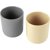 Dantoy Tassenset Mokkabeige, 2-teilig.