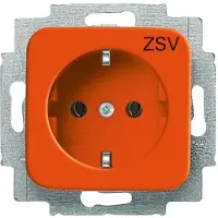Busch-Jaeger SCHUKO Steckdosen-Einsatz mit Aufdruck 2CKA002011A2233