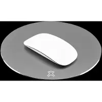 Xtrememac Round Aluminum Mouse Pad Grey