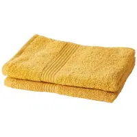 TODAY Handtücher-Set Essential Ocker 50 x 90 cm (2 Stück)