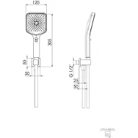 Steinberg Serie 342 Handbrausegarnitur, 3421670S