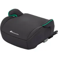 Bebeconfort Gaia i-Fix Sitzerhöhung, ISOFIX-Sitzerhöhung, Kompakt und leichtgewichtige Auto-Sitzerhöhung, 6 bis 12 Jahren,128–150 cm, Mineral Graphite