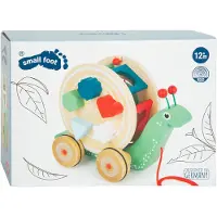 Small Foot Nachziehspielzeug mit Sortierspiel Schnecke