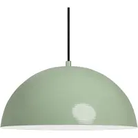 Bamyum Lipeo Industrielle Pendelleuchte Metall Groß 26cm, Hängelampe Industriell Lampe Vintage Hängeleuchte, Retro Pendelleuchte Esstisch - Minzgrün