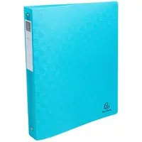 Exacompta Ringbuch »Pop'N Co« 4 Farben A4+ 4 Ringe 12 Stück blau, 4x32 cm