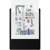Exacompta 19291E 10x Klemmbrett mit Hülle - Format 23x32cm für A4 - Schwarz