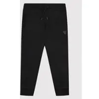 GUESS Jogginghose L2YQ46 KAIJ1 Schwarz Regular Fit