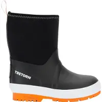 Tretorn Gummistiefel Kuling Neoprene Kinder Black/Burnt Orange-Schuhgröße 26