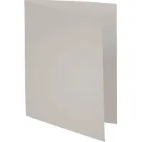 Exacompta 420009E 5x 100er Aktendeckel FOREVER170 100% Recycling 24x32cm - Grau