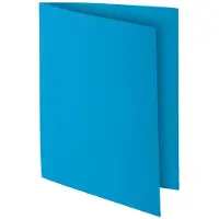 Exacompta Rock''s Aktendeckel DIN A4 Blau Pappkarton 210 g/m2 100 Stück