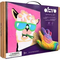 Okto Modelliermasse-Set nach Zahlen 29*29 cm Lama