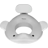 KINDSGUT Toilettenaufsatz Wal Hellgrau 1 St