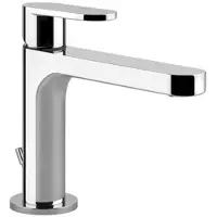 Gessi Emporio Via Bagutta Waschtisch-Einhebelmischer, mit Ab- und überlaufventil 1 1/4, Ausladung 127 mm, 29904031