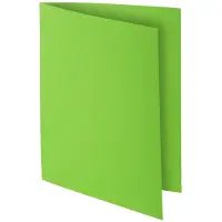 Exacompta Rock''s Aktendeckel DIN A4 Grün Pappe 210 g/m2 100 Stück