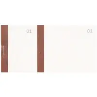 Exacompta 96301E 50x Nummernbl 60x135 100 Bl Farbband br - x 50 - Braun|