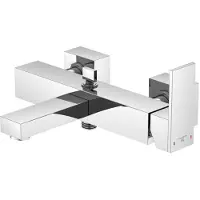 Steinberg Serie 160 Wannenarmatur, Aufputz, 2 Verbraucher, Ausladung 190 mm, 1601110RG