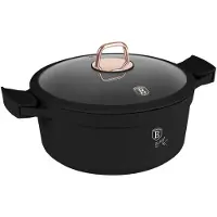 Berlinger Haus TITAN-TOPF 28 cm BH-7784 SCHWARZE ROSE