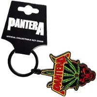 Pantera Leaf Skull Schlüsselanhänger