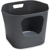 Karlie Katzentoilette Lotus grau