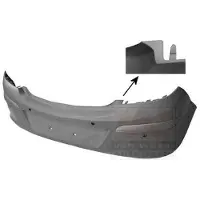 VAN WEZEL Stoßfänger 3750545 hinten für Opel