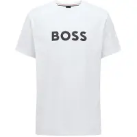 HUGO BOSS Relaxed-Fit T-Shirt aus Baumwolle mit UV-Schutz UPF 50+ und Logo