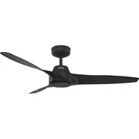 HUNTER FANS DC Deckenventilator Canberra Schwarz mit Fernbedienung