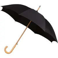 Falcone Regenschirm automatisch und winddicht 102 cm schwarz